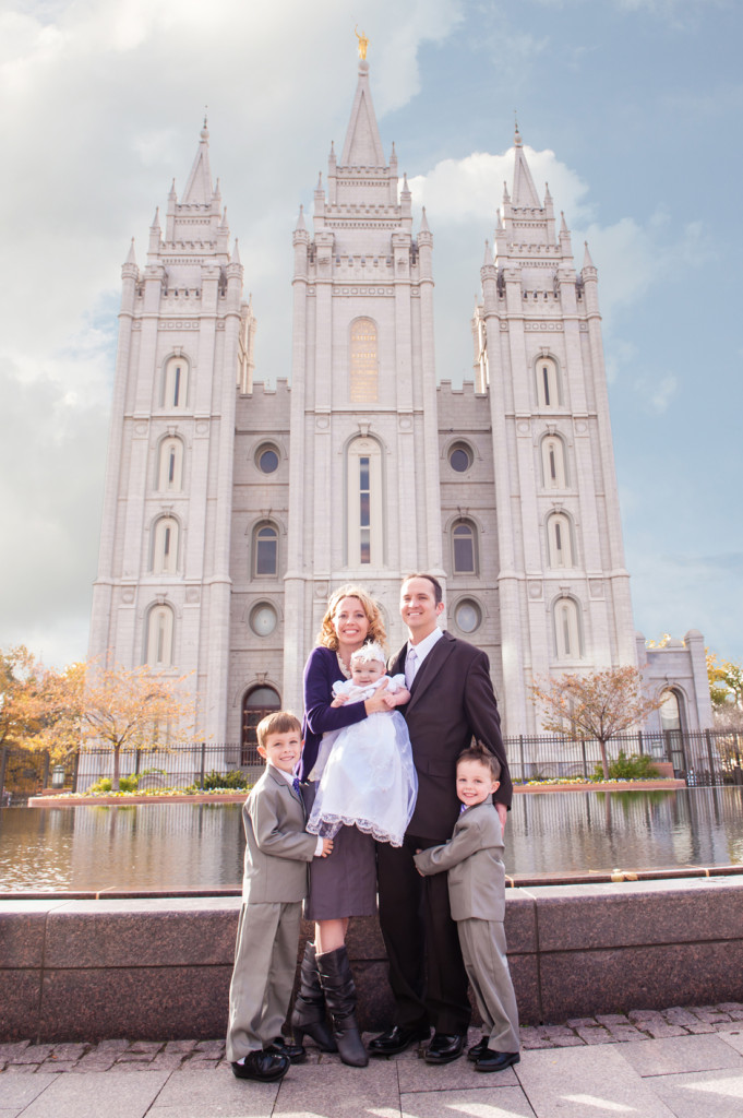 Salt Lake Temple Family Sealing