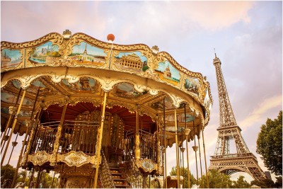 la tour eiffel Carousel terra cooper photography car