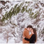 Utah Winter Cabin Engagements | Terra Cooper Photography | Alex + Griffin
