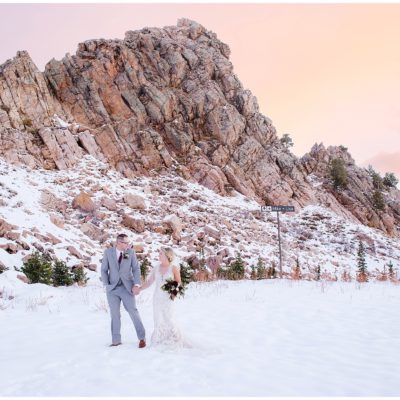 Utah Winter Snowbasin Destination Wedding